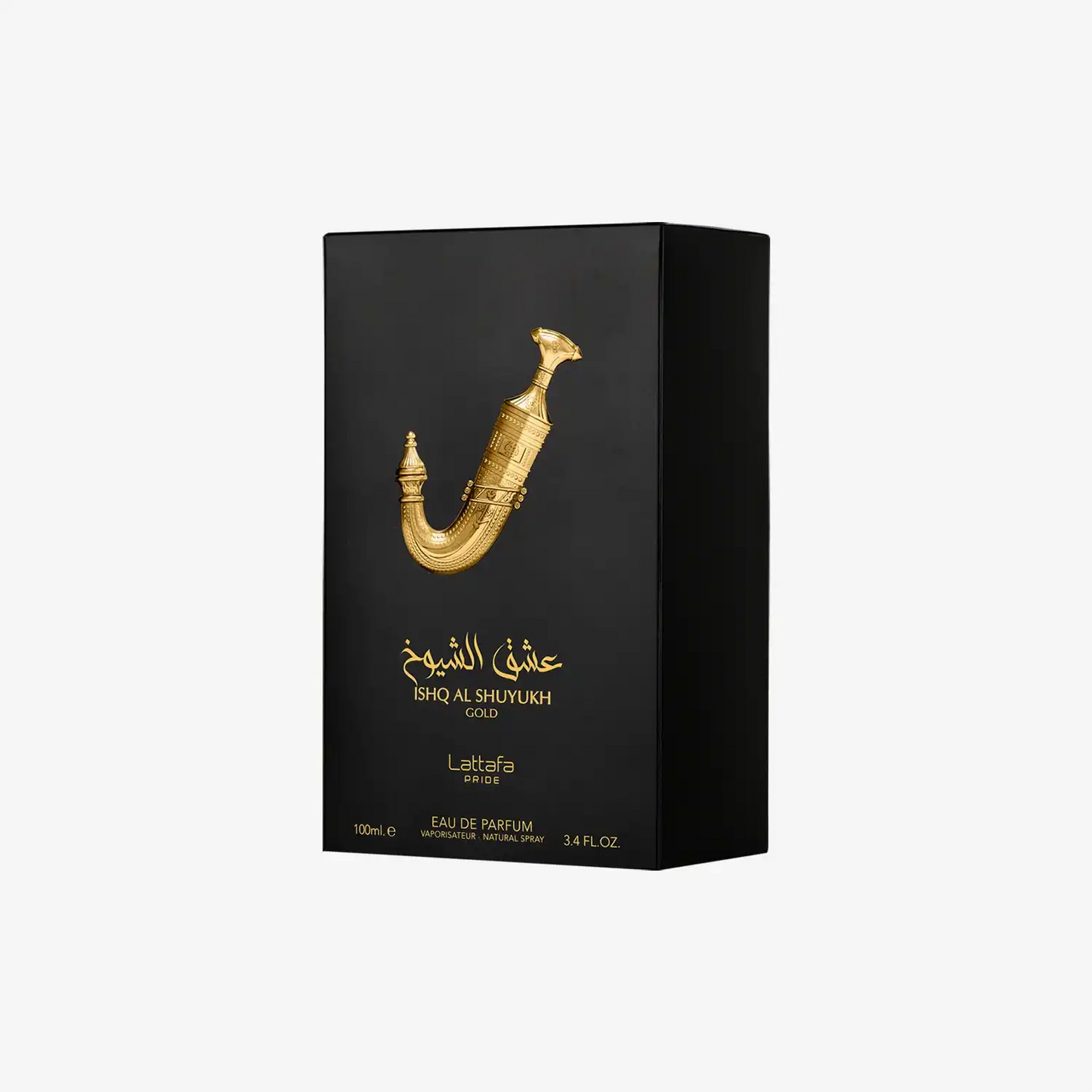 Ishq Al Shuyukh Gold Eau de Parfum by Lattafa Pride, 100ml luxury Middle Eastern fragrance