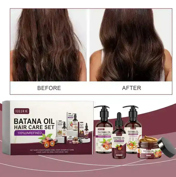 batana oil hair care set