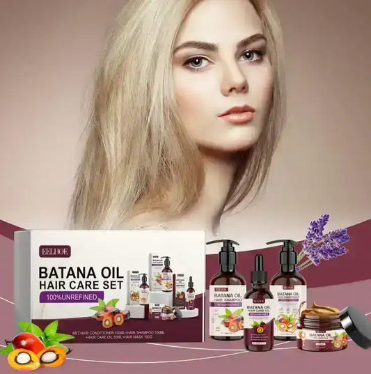 batana oil hair care set