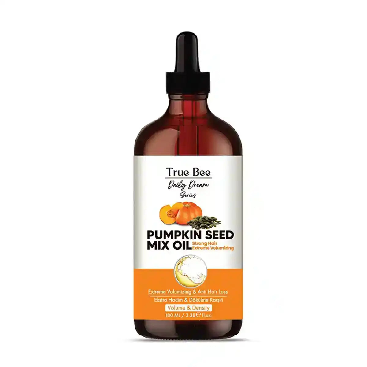 True Bee Hair Care Oil - Nourishing Repair for Damaged Hair, 3.38 fl oz