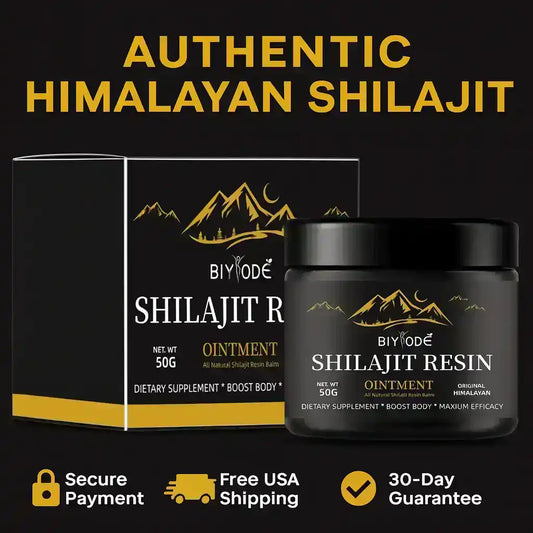 Himalayan shilajit resin supplement