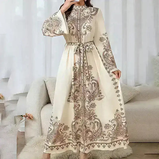 womens-vintage-high-neck-floral