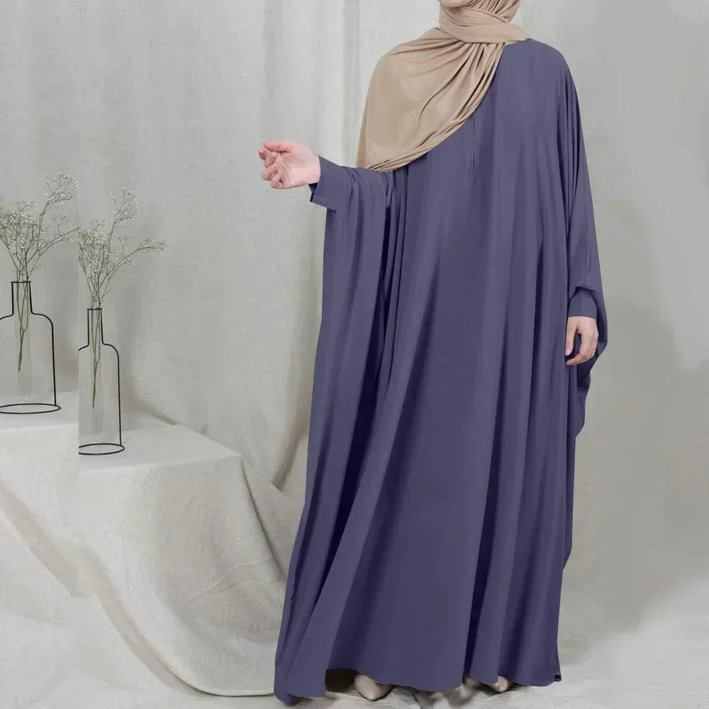 Eid Hooded Muslim Women Hijab Dress Prayer Garment Jilbab Abaya Long Khimar Full Cover Ramadan Gown Abayas Islamic Clothes Niqab - MELevant
