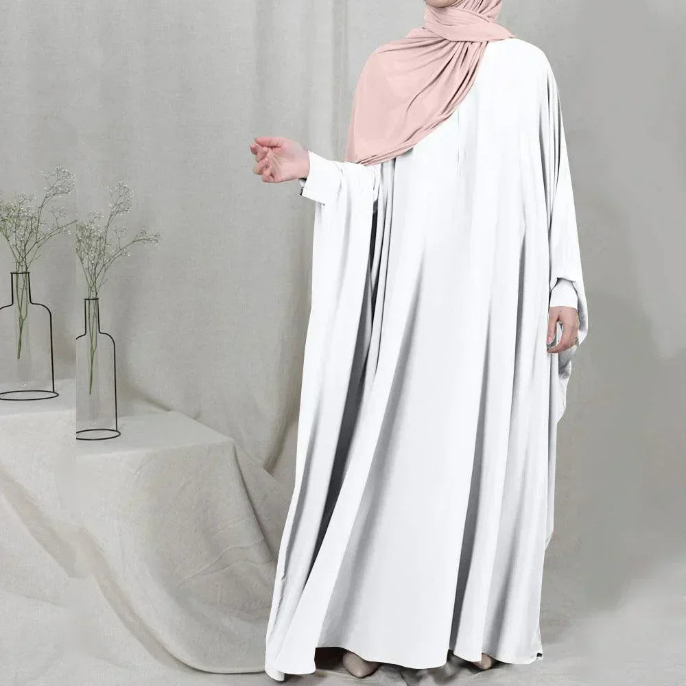 Eid Hooded Muslim Women Hijab Dress Prayer Garment Jilbab Abaya Long Khimar Full Cover Ramadan Gown Abayas Islamic Clothes Niqab - MELevant