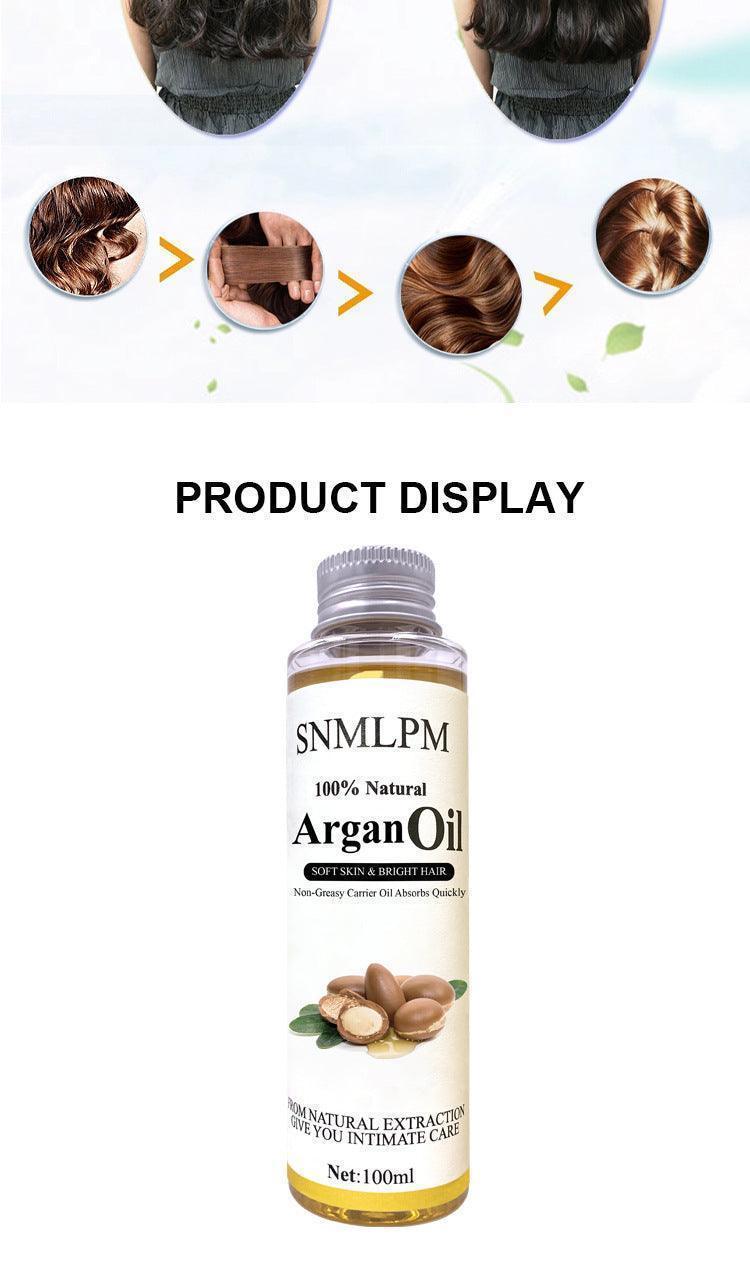 Natural Argan Hair Oil 100m Deep Moisturizing High Quality Factory Wholesale - MELevant