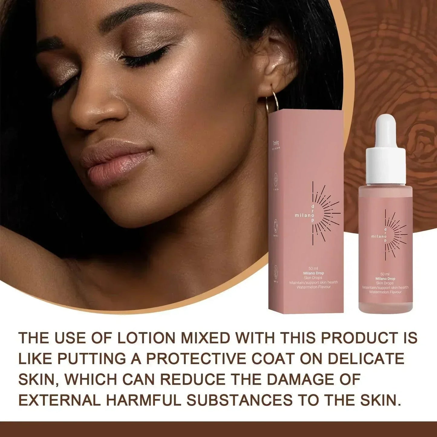 Tanning Face Serum Face Body Tanning Bed Outdoor Fine Line Repair Skin Serum Dark Bronzer Self Tanning Serum Drops - MELevant