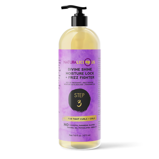 Salon Size - Step 3 Moisture Lock & Frizz Fighter, 16 oz