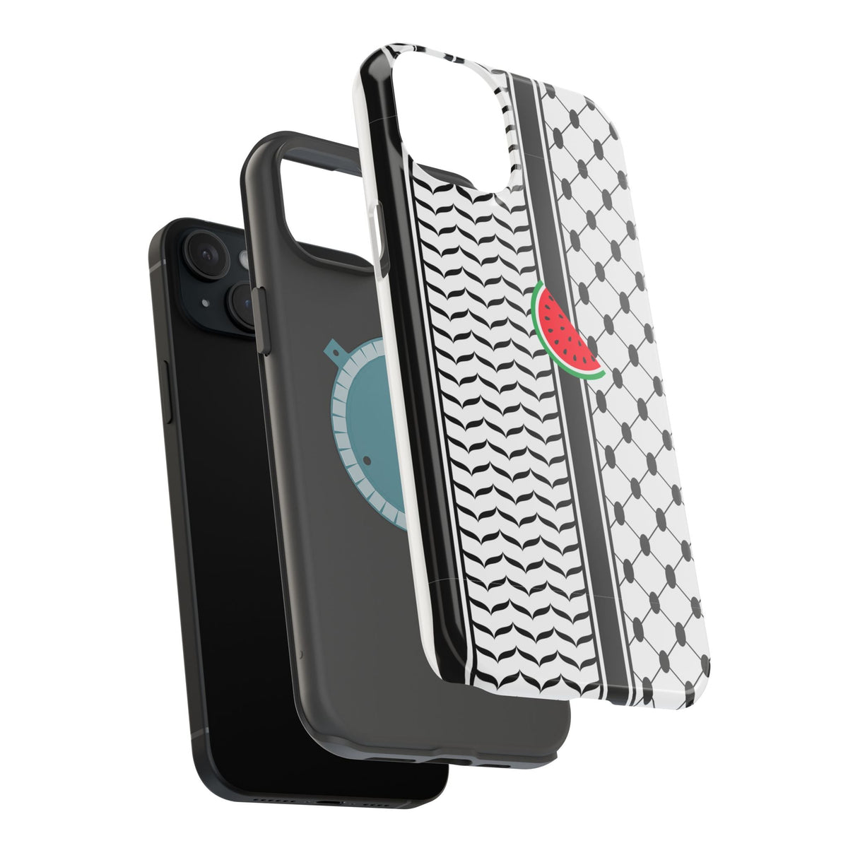 Kufieh Geometric Design Iphone Magnetic Tough Case