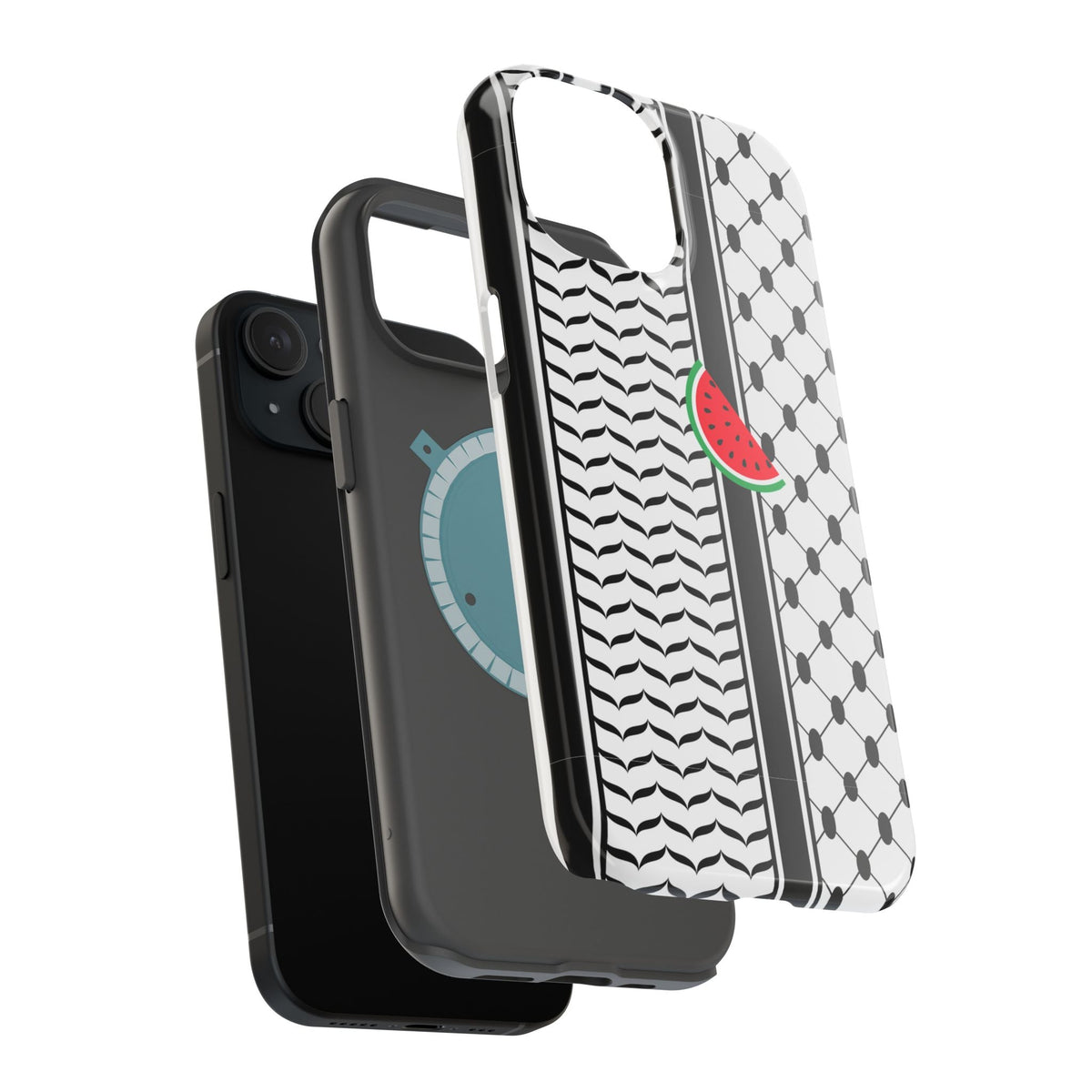 Kufieh Geometric Design Iphone Magnetic Tough Case