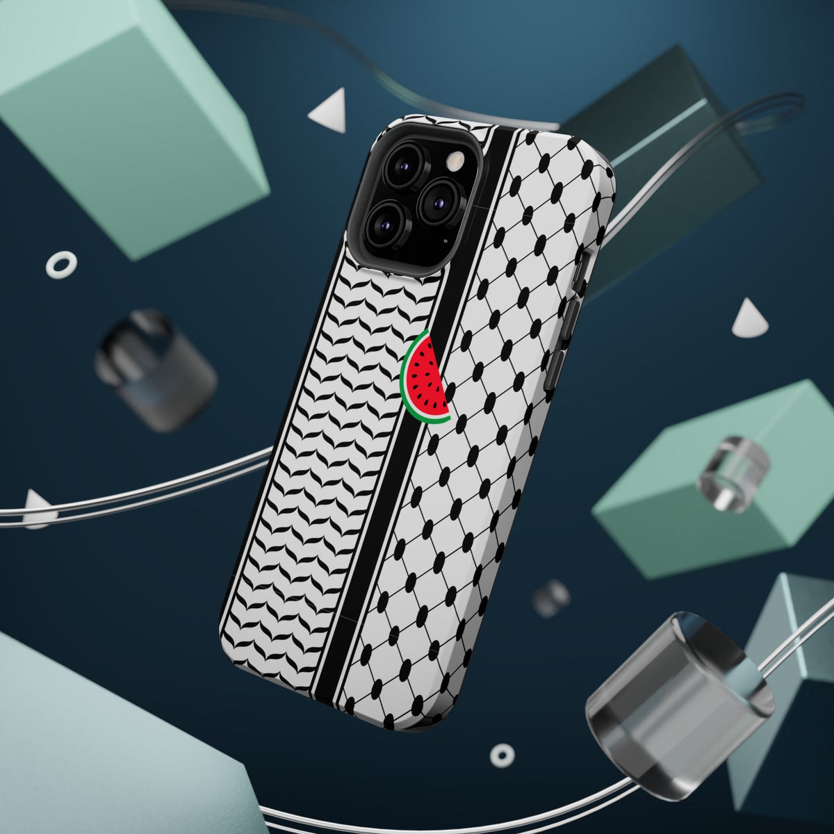 Kufieh Geometric Design Iphone Magnetic Tough Case