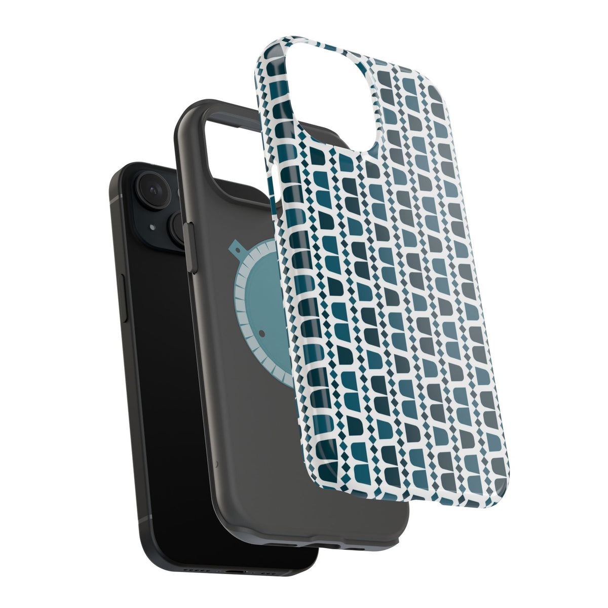 Arabic Coffee ☕️ cups Geometric Design Iphone Magnetic Tough Case