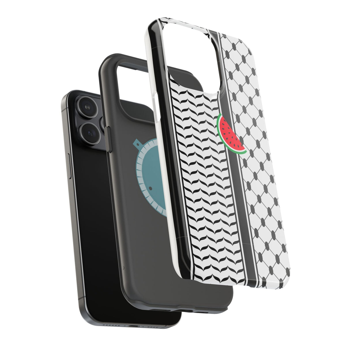 Kufieh Geometric Design Iphone Magnetic Tough Case