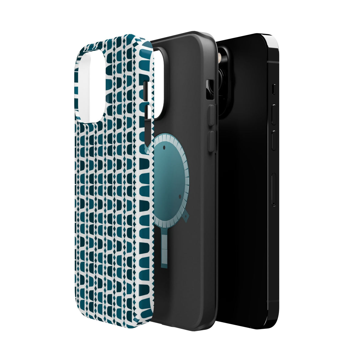 Arabic Coffee ☕️ cups Geometric Design Iphone Magnetic Tough Case