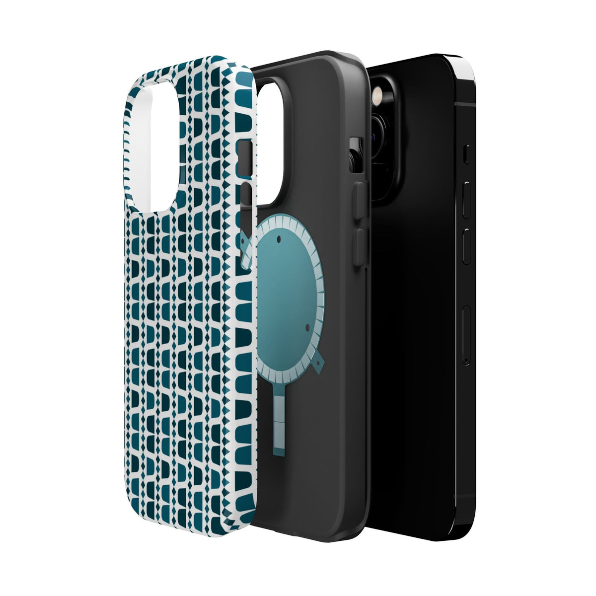 Arabic Coffee ☕️ cups Geometric Design Iphone Magnetic Tough Case
