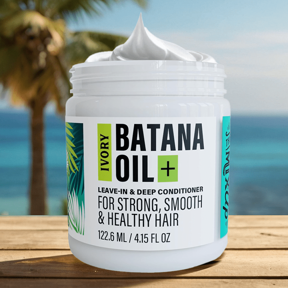 Ivory Batana Oil Leave-In & Deep Conditioning Hair Mask 4 oz