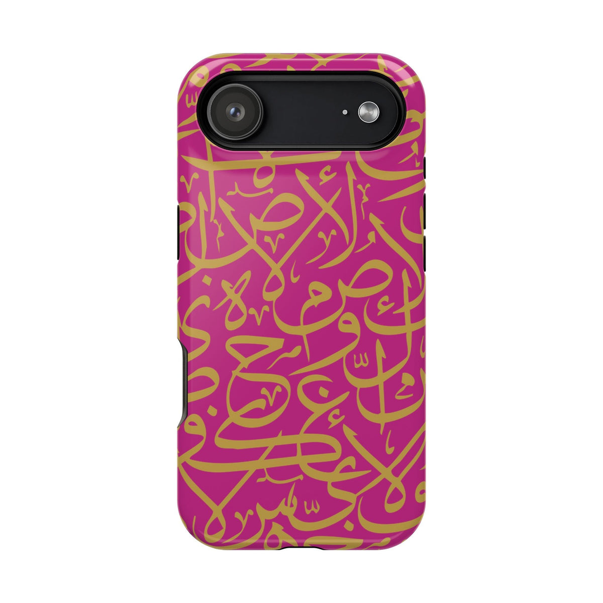 Pink and Gold Arabic Letters  Iphone Magnetic Tough Cases