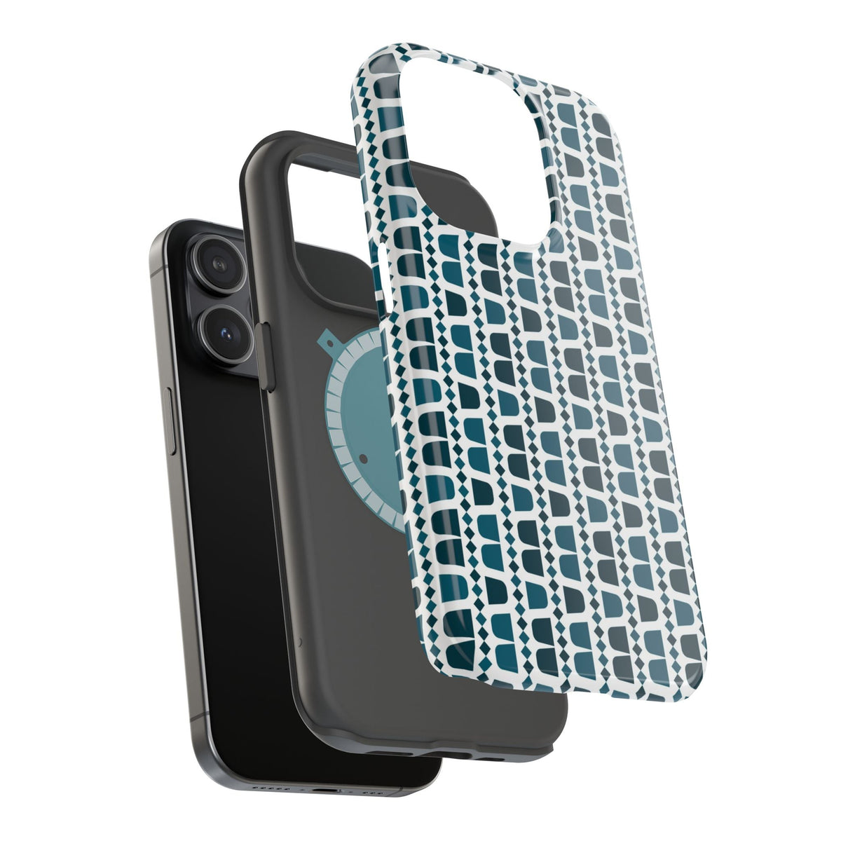 Arabic Coffee ☕️ cups Geometric Design Iphone Magnetic Tough Case