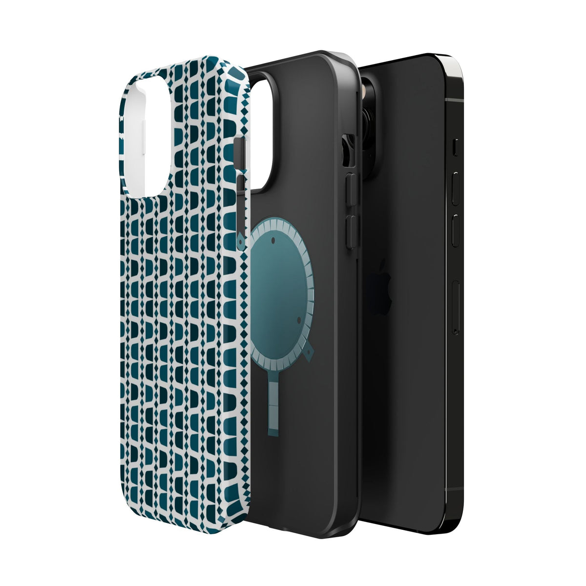 Arabic Coffee ☕️ cups Geometric Design Iphone Magnetic Tough Case