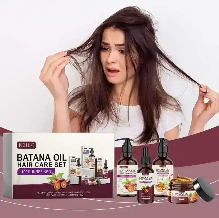 batana oil hair care set