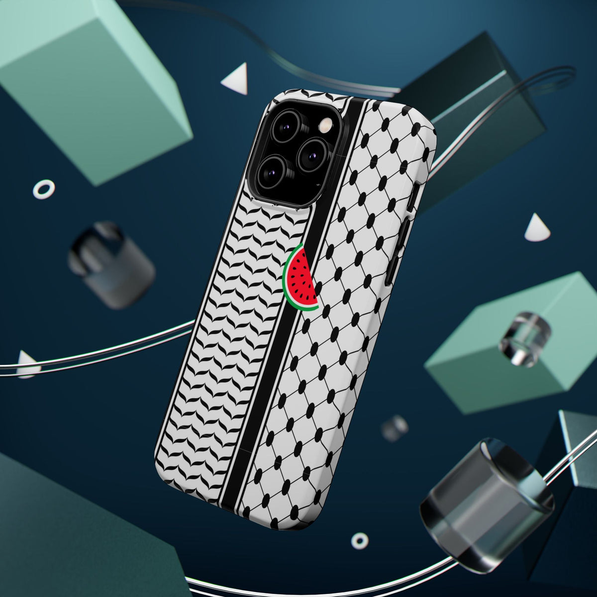 Kufieh Geometric Design Iphone Magnetic Tough Case