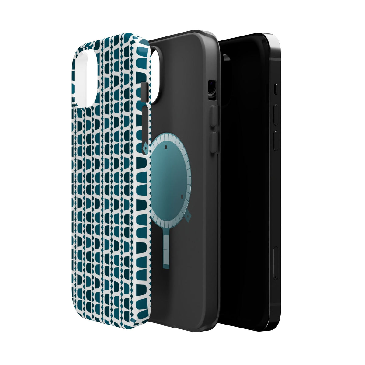 Arabic Coffee ☕️ cups Geometric Design Iphone Magnetic Tough Case