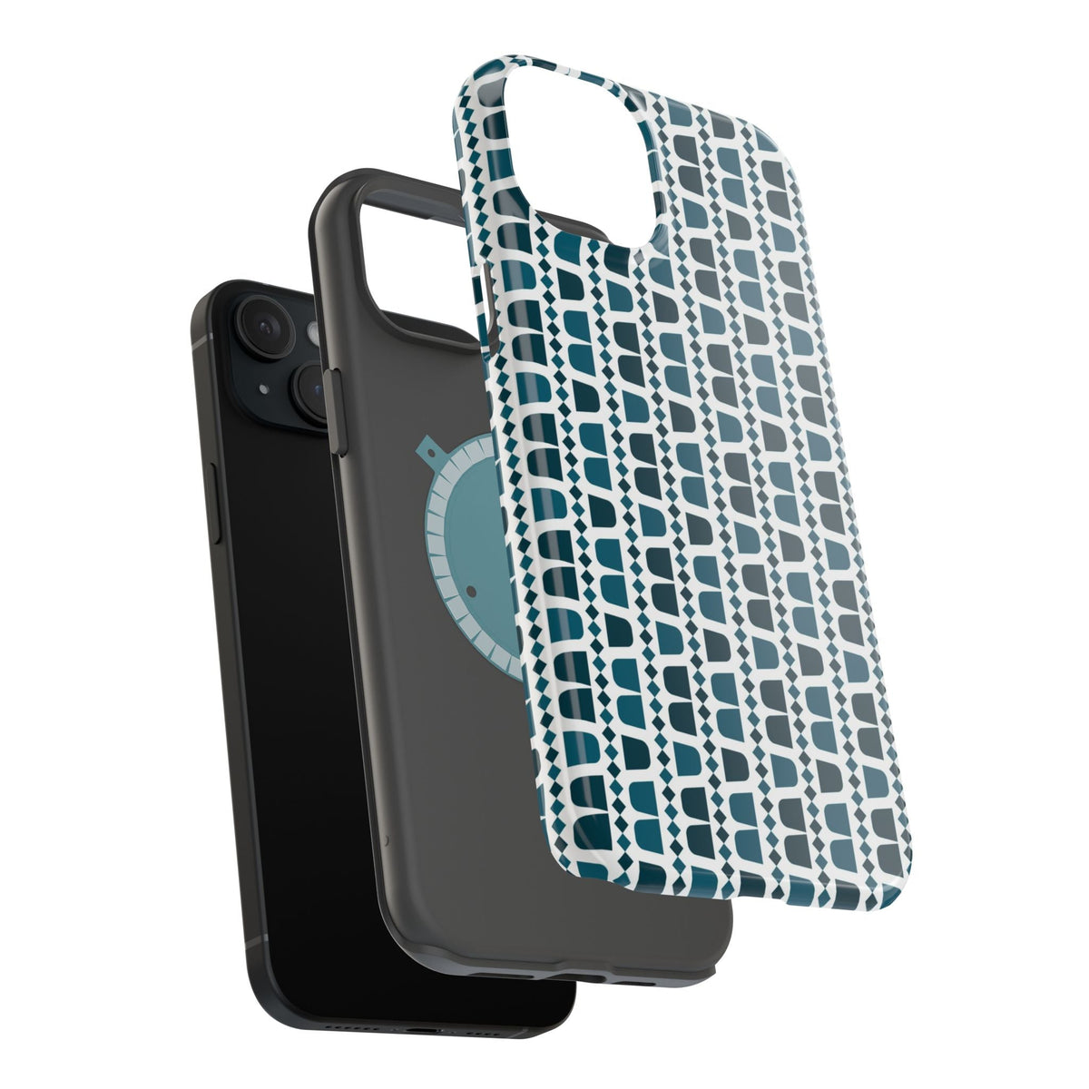 Arabic Coffee ☕️ cups Geometric Design Iphone Magnetic Tough Case