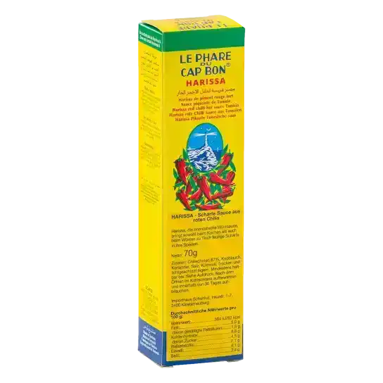 Le Phare du Cap Bon Harissa Paste – 70g Tube