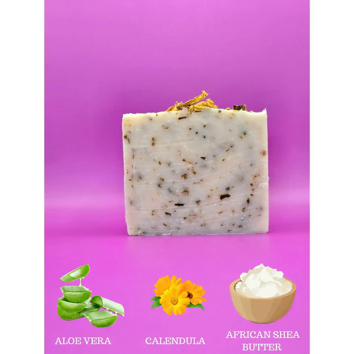 Calendula Aloe Soothing Soap Bar