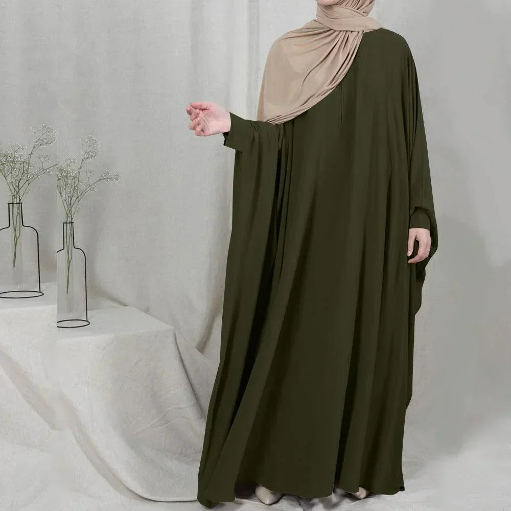 Eid Hooded Muslim Women Hijab Dress Prayer Garment Jilbab Abaya Long Khimar Full Cover Ramadan Gown Abayas Islamic Clothes Niqab - MELevant
