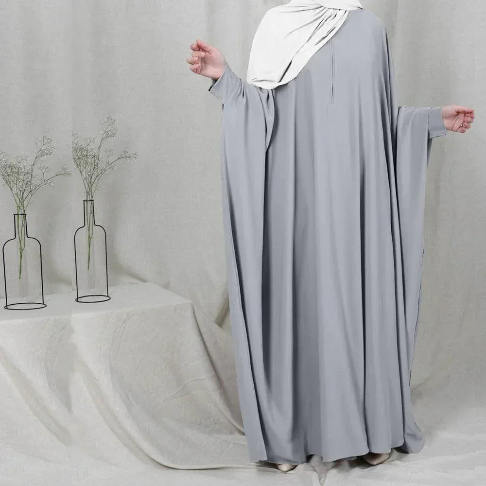 Eid Hooded Muslim Women Hijab Dress Prayer Garment Jilbab Abaya Long Khimar Full Cover Ramadan Gown Abayas Islamic Clothes Niqab - MELevant