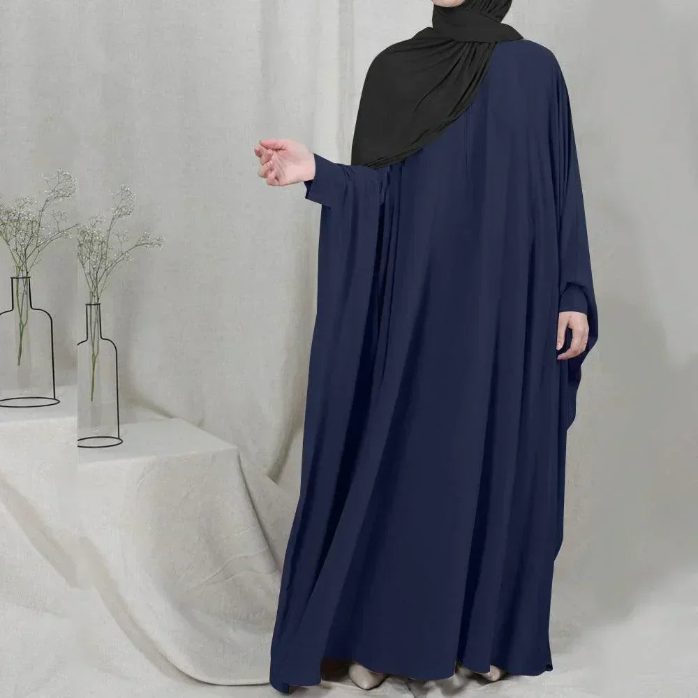 Eid Hooded Muslim Women Hijab Dress Prayer Garment Jilbab Abaya Long Khimar Full Cover Ramadan Gown Abayas Islamic Clothes Niqab - MELevant