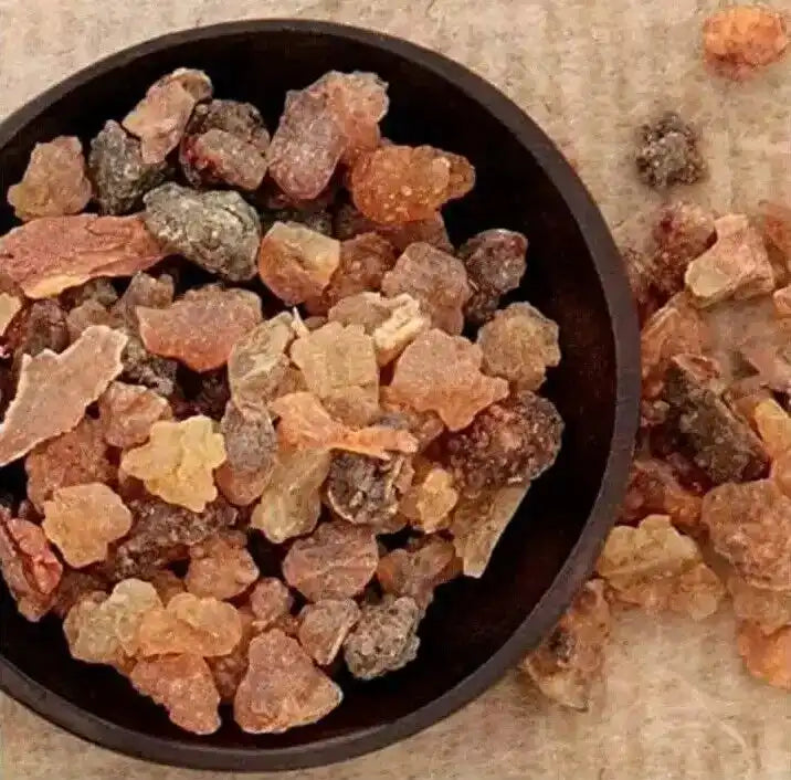 Premium Myrrh Resin Al Murrah natural resin from Commiphora Myrrha tree