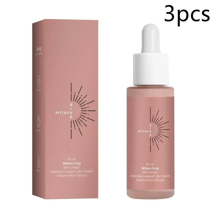 Tanning Face Serum Face Body Tanning Bed Outdoor Fine Line Repair Skin Serum Dark Bronzer Self Tanning Serum Drops - MELevant