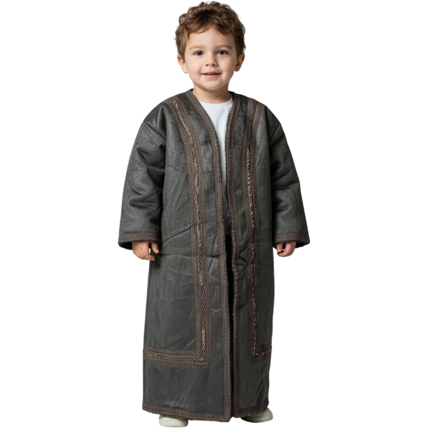 Kids Winter Fur Coat – Hooded & Stylish for 3-4 Year Olds, Warm Faux Fur Outerwear
